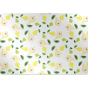 Podložka pod nábytek Podložka pod kancelářskou židli žlutých hrušky