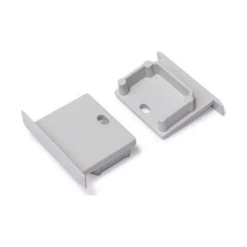 LED lišta Wireli Konektor LINEA-IN20 EF/U7 s otvorem pro kabel Stříbrná