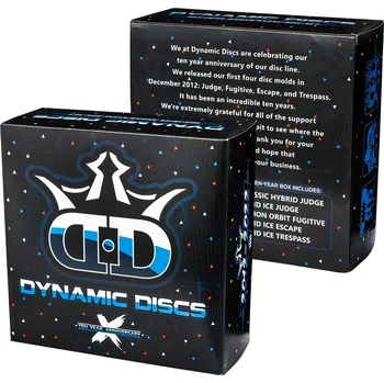 Dynamic Discs 10 Year Anniversary Box (discgolf) (Limitovaná edice disků)