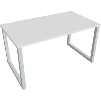 Kancelářský vozík HOBIS kancelářský stůl rovný - US O 1400, bílá + doprava zdarma