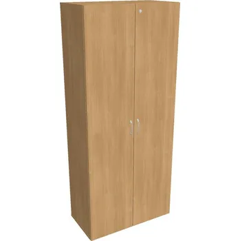Kancelářský vozík HOBIS kancelářská šatní skříň - DZ 5 80 01, zámek Huwill, dub + doprava zdarma
