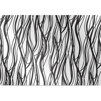 Podložka pod nábytek Podložka pod kancelářskou židli vlnovky