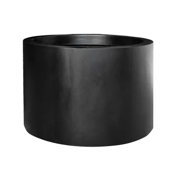 Květináč Moderní květináč Fiberstone Jumbo Max Middle High XL Black 110x70cm