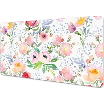 Stolní podložka Podložka na psací stůl Květiny pastely