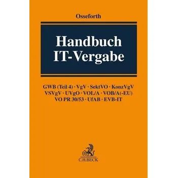 Handbuch IT-Vergabe - Osseforth, Tobias