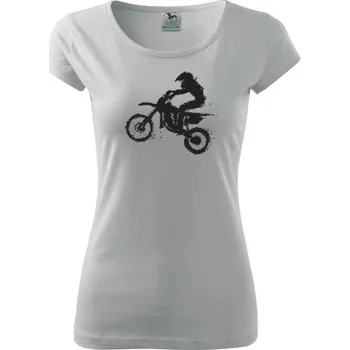 Dámské Triko s moto motivem 194 Motocross