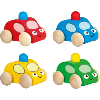 autíčko Detoa Pískací auto s majákem 1ks