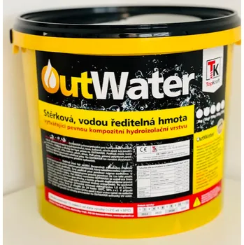 tekutá izolace OUTWATER stěrková, jednosložková hydroizolace, vodou ředitelná Hmotnost: 30 kg