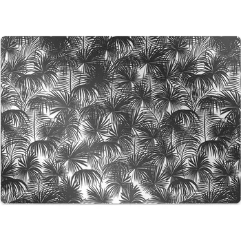 Podložka pod nábytek Podložka pod židli černá palm