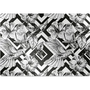 Podložka pod nábytek Podložka pod kolečkovou židli kolibříci