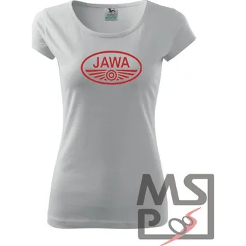 Dámské tričko Dámské triko s motivem Jawa