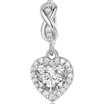 Přívěsek For Silver Přívěsek Zirkonové Srdce - Stříbro 925