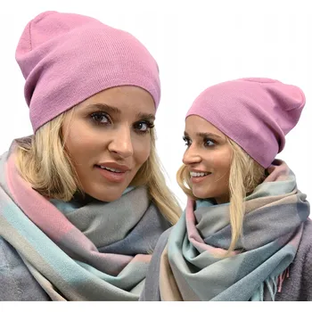 Čepice Fashionweek Dámská čepice BEANIA šmoulinka ZIZI-P2 Barva: Růžová