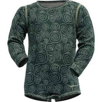 Dětské funkční body s merinem Devold Duo active baby woods s dlouhým rukávem velikost 98