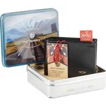 Černá kožená peněženka Peterson no. 04 s originální krabičkou