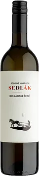 Víno Vinařství Sedlák Rulandské šedé 2021 zemské 0,75 l
