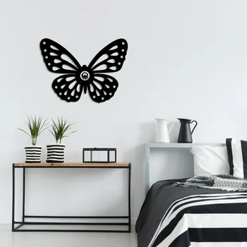 Nástěnné svítidlo Nástěnná lampa Shadows Butterfly černá