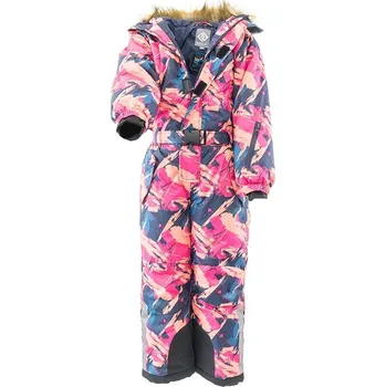 Kojenecká kombinéza Pidilidi Zimní lyžařský overal dívčí, Vel. 128