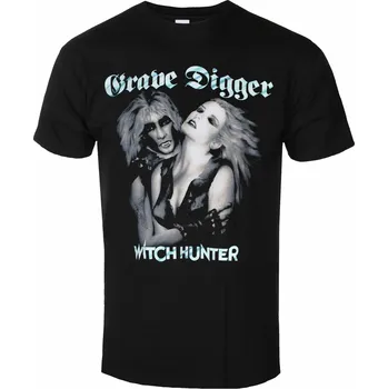 Pánské tričko Tričko metal pánské Grave Digger - WITCH HUNTER - PLASTIC HEAD - PH12014 - S