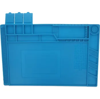 Silikonová pájecí podložka s organizérem S-160