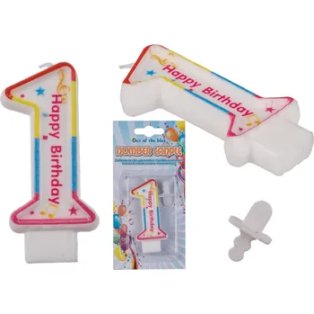 Dortová svíčka Svíčka narozeninová na dort 1