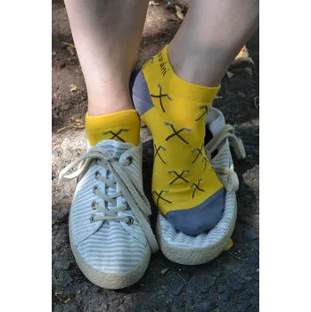 Dámské ponožky Kotníkové ponožky Valašky Velikost: EU 35-38