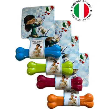 Hračka pro psa HUKA SLURPY TOY 1 Kost Hračka pro psy 12x3,5x2 cm