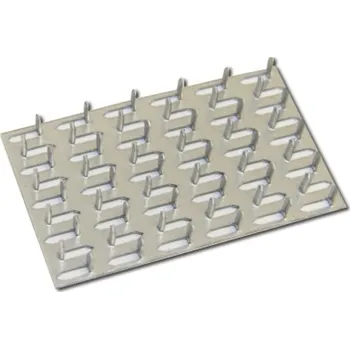 Tesařské kování Styčníková deska 105 x 210 x 1,5 mm - nenosná (D06)