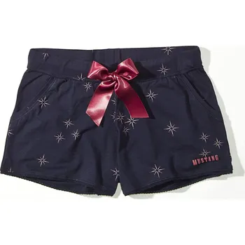 Dámské noční prádlo MUSTANG Dámské modré kraťasy s hvězdičkovým vzorem STARLIT SKY M 6210_1600.971