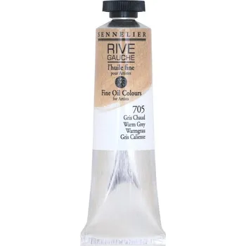 Olejová barva Sennelier Olejová barva Rive Gauche - 705 Warm Grey Objem: 40 ml