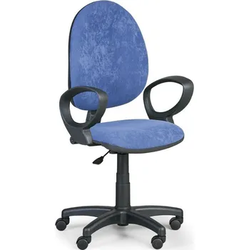 Kancelářská židle s područkami KZ 9944-modrá/KP