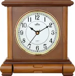 MPM Dřevěné stolní hodiny s praktickou zásuvkou E03.3888.50.A