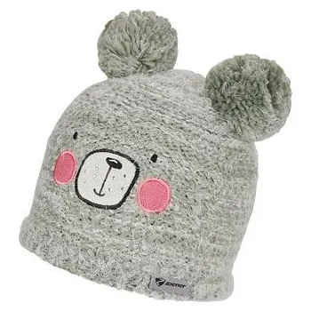 Čepice Dětská zimní čepice Ziener Ihmchen Jr gray seal
