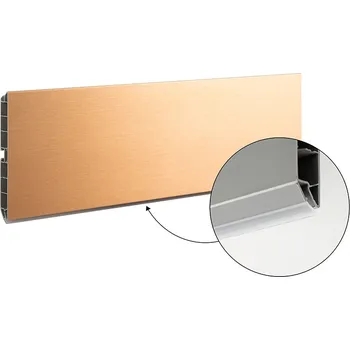 Podlahová lišta Scilm Soklová lišta 150/4m měď broušená