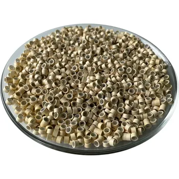 Micro ring - blond - 4,5 mm, balení 1 000ks