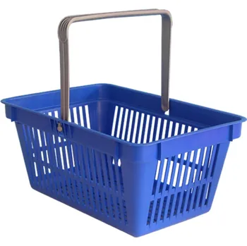 Nákupní košík PETRAplast Plastový nákupní košík 1 ucho, 22 l Červená