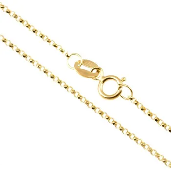 Řetízek ŠPERKY-NM, Zlatý řetízek hrášek 817 Délka řetízku: 45 cm