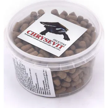 Krmivo pro terarijní zvíře Krmivo Chrysevit pro vodní želvy, 250ml