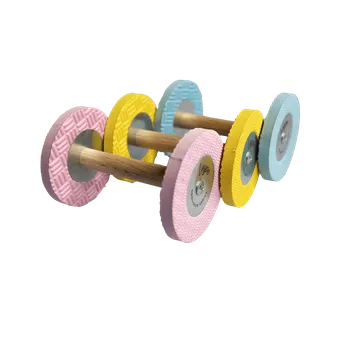 Hračka pro psa Løype Loype činka Pupeek žlutá