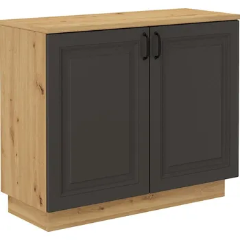 Komoda Komoda 2D FLAWIA artisan/grafit MDF, 100 cm