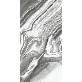 Dlažba Dlažba imitace mramoru Nero Volcano 80x160 cm