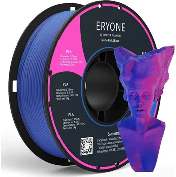 Filament ERYONE Dual-Color Matte PLA - Pink&Blue (1.75mm | 1 kg)