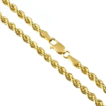 Řetízek ŠPERKY-NM, Zlatý řetízek 434 typu valis Délka náhrdelníku: 45 cm