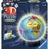 3D puzzle Ravensburger Svítící puzzleball Globus 72 dílků