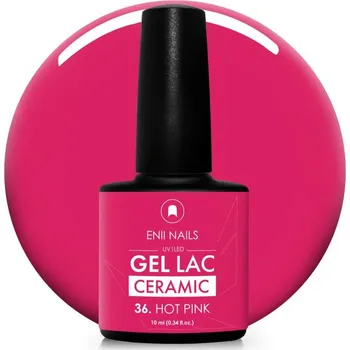 Lak na nehty Enii-nails Gel lak Ceramic 36 Hot Pink 10 ml Enii nails