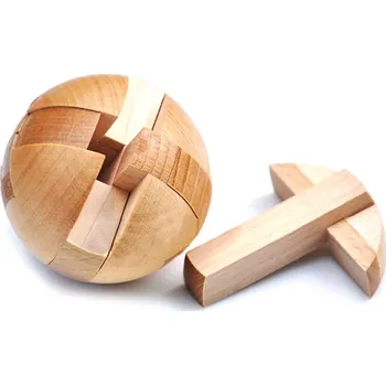 Hlavolam Dřevěný hlavolam Koule