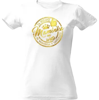 Dámské tričko Tričko s potiskem Nejlepší maminka se narodila v listopadu dámské