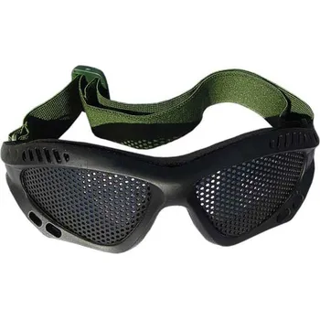 Brýle SOFT síťované černé (taktické brýle)
