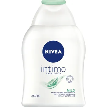 Menstruační vložka Nivea Intimo Mild Comfort sprchová emulze pro intimní hygienu, 250 ml