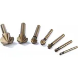 Záhlubník HSS - 5% Co - kuželový tříbřitý 90°, s povlakem bronzu, průměr 20,5 mm (TrueTech)